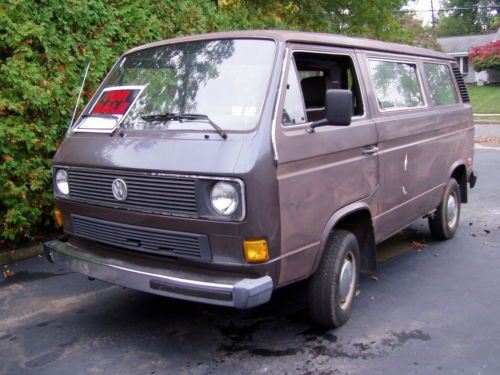 1985 vw volkswagen vanagon bus