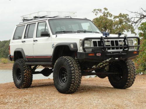 Sell used 1995 Jeep Cherokee Sport 4x4 Lifted Rock Crawler