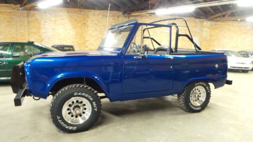 1973 ford bronco convertible  c4 automatic power steering &amp; brakes drives great!