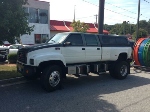 1999 chevy / kodiak 6500 crew cab dually custom built