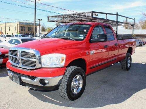 5.9l cummins diesel 4x4 slt lone star 8ft bed power seat tool box ladder rack