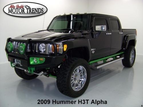 2009 hummer h3 h3t 4x4 alpha chrome wheels brushguard sunroof heated seats 36k