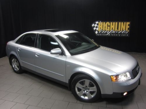 2003 audi a4 quattro, 220hp 3.0l v6, all-wheel-drive, heated leather, 1 owner