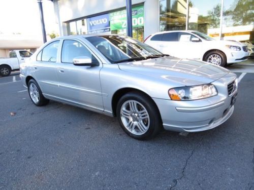 08 volvo s60 power glass moonroof/leather seats/premium &amp; climate packages