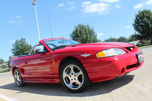 1994 ford mustang convertible  indy pace car