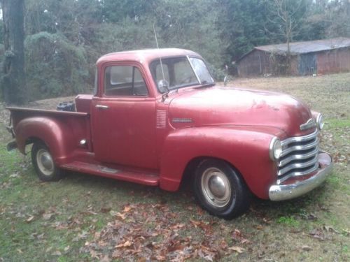 1951 .chevy 1/2 ton pickup, orig 5 window, very nice, come drive, must sell