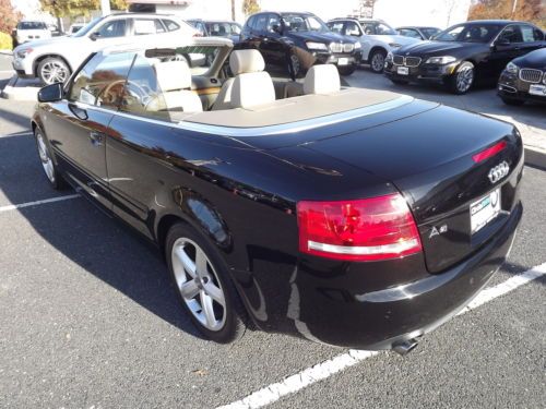 Black Low Miles Power Convertible Top Heated Seats Navigation AWD Automatic, image 5