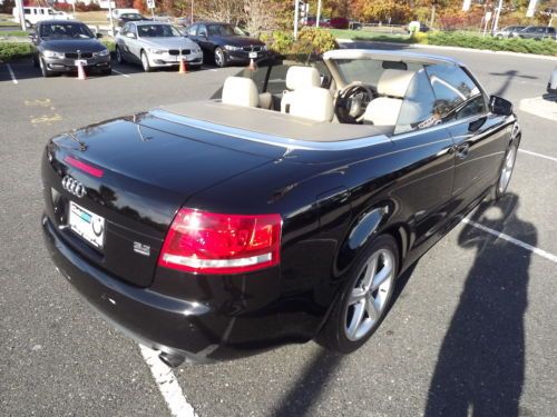 Black Low Miles Power Convertible Top Heated Seats Navigation AWD Automatic, image 7