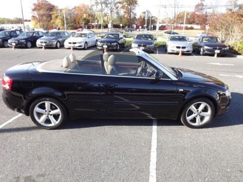 Black Low Miles Power Convertible Top Heated Seats Navigation AWD Automatic, image 8
