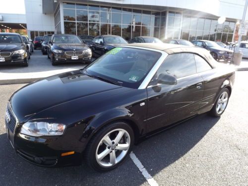 Black Low Miles Power Convertible Top Heated Seats Navigation AWD Automatic, image 12