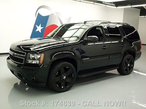 2012 chevy tahoe lt 8-pass heated leather dvd 22&#039;s 34k! texas direct auto