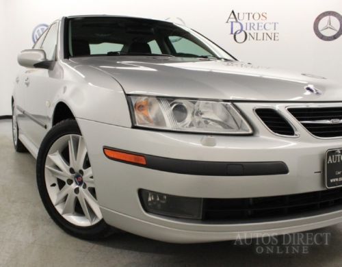 We finance 07 9-3 2.0t auto clean carfax heated leather seats sunroof cd changer