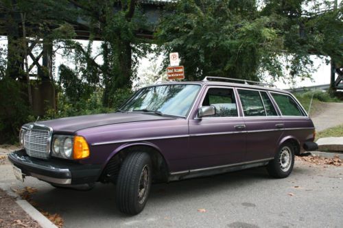 1983 mercedes-benz 300td wagon w/ custom wvo conversion veggie diesel biodiesel