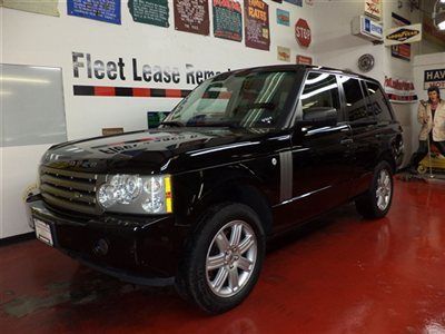 2006 land rover range rover hse, leather, navigation, 2ownr, previous corp.lease