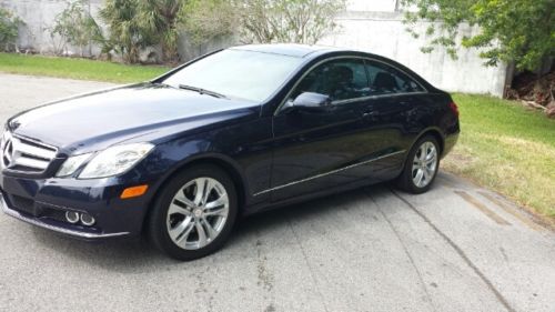2010 mercedes-benz e 350 coupe florida raised  nav loaded priced to sell!!