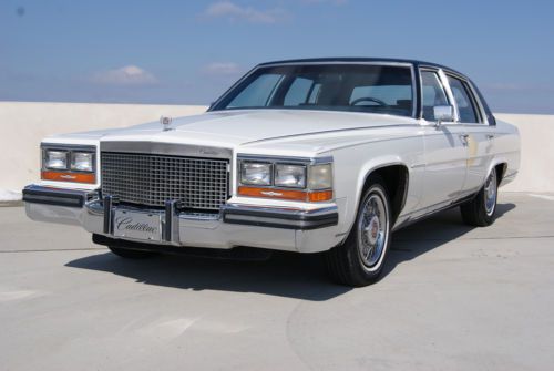 1988 cadillac fleetwood brougham - low miles - only 49k - stunning - no reserve!