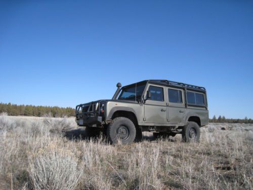 1997 defender 110 lhd, diesel with automatic and a/c