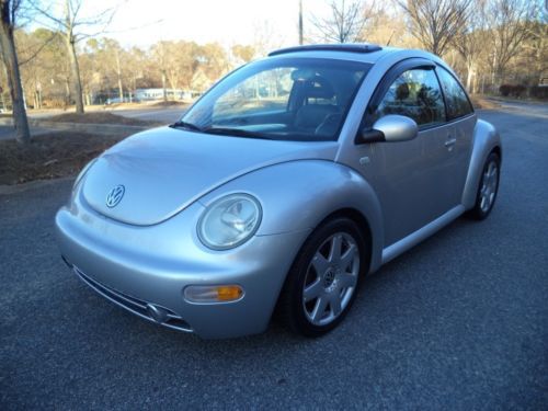 2001 vw beetle glx 5speed turbo! sunroof! leather! clean! keyless! 2002 2003