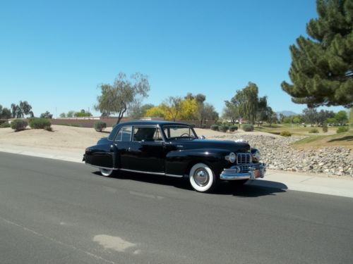 1948 lincoln continental coupe, senior ccca winner, 37,500miles, show and driver