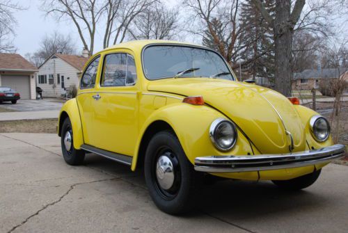 1970 vw beetle 100% restored