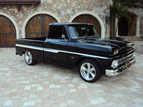 1966 chevy c/10 resto mod pro touring pro street bbc 427 foose wheels