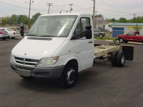 2006 dodge sprinter 3500 cab &amp; chassis / build it the way you want it! one owner