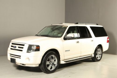 2007 ford expedition el limited nav dvd 8-pass leather rearcam chrome alloys pdc