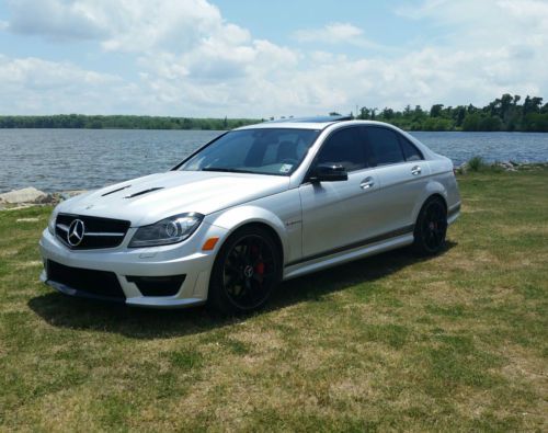 2014 mercedes-benz c63 amg base sedan 4-door 6.3l