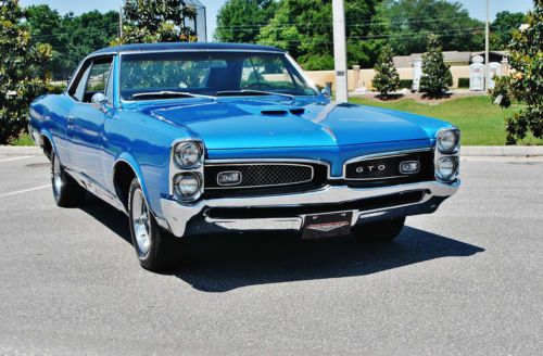 Real deal 2 owner build sheet 1967 pontiac gto coupe very nice kept sice new wow