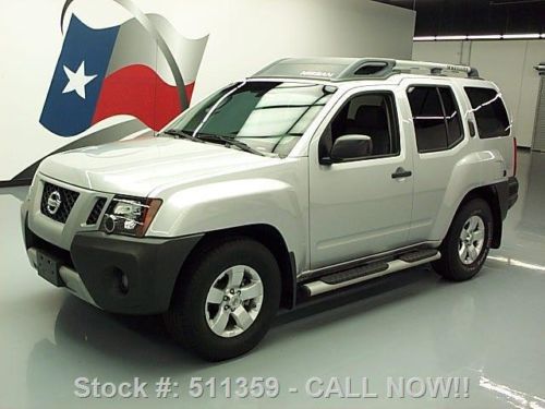 2009 nissan xterra s automatic side steps roof rack 69k texas direct auto