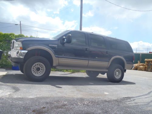 Lifted 2000 ford excursion limited sport  no reserve