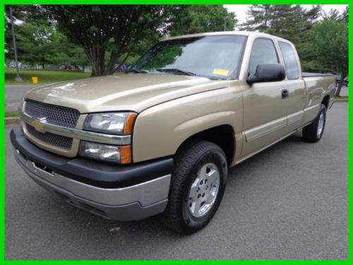 2005 chevy 1500 ext cab 4x4 pickup ls one owner v-8 auto 8 ft bed no reserve