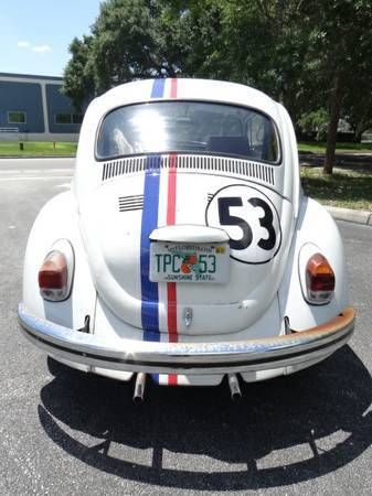 1971 Vw Super Beetle Parts >> Sell used Disney HERBIE THE LOVE BUG 1969 Volkswagen Beetle Classic Movie Prop Replica Car in ... 1971 Vw Super Beetle Parts >> Sell used Disney HERBIE THE LOVE BUG 1969 Volkswagen Beetle Classic Movie Prop Replica Car in ...