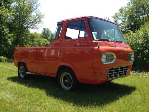 1963 ford econoline 5 window pickup v8 , disc brakes, auto, 9&#034; rear restored