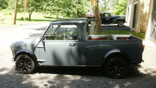 Morris cooper pickup.  total frame up professional rebuild in england.  unique.