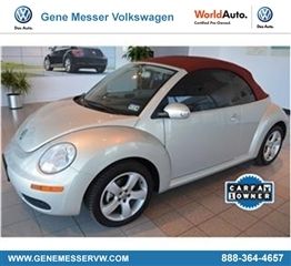 2009 volkswagen beetle convertible auto blush edition 1 owner certified