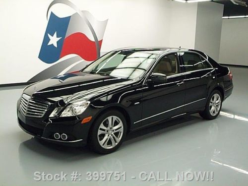 2011 mercedes-benz e350 bluetec lux diesel p1 sunroof!! texas direct auto