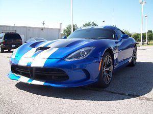 2013 dodge viper gts srt blue only 1,878k miles sports coupe