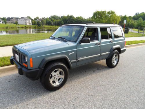 1998 jeep cherokee sport 4x4 6cyl auto all power clean