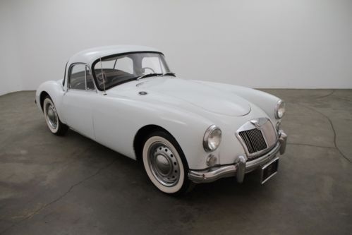 1959 mga coupe, old english white, solid wheels and undercarriage, whitewalls