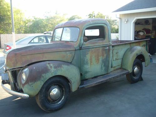 1940 ford pickup unrestored original condition