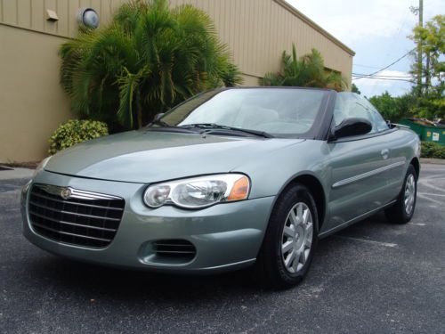 2005 chrysler sebring base convertible 2-door 2.4l