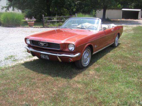 1966 ford mustang sprint convertible