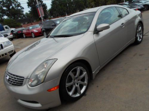 2004 infiniti g35 sport coupe auto clean carfax runs great no reserve!