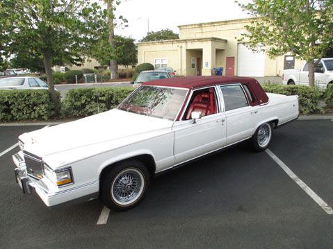 1991 cadillac brougham. 7,498 original miles. collector quality. near mint condition