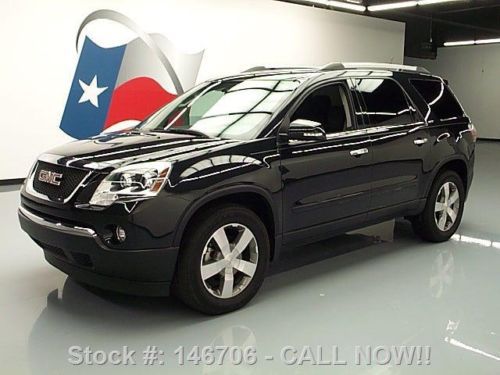 2012 gmc acadia slt 7-pass leather rear cam dvd 19k mi texas direct auto