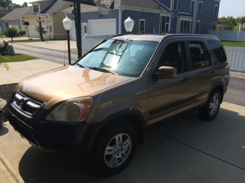 2003 honda cr-v, 4wd, sunroof, auto windows, doors, cd player, aux music cable