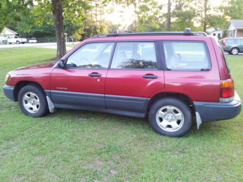 1999 subaru forester l wagon 4-door 2.5l awd rust free! leather well maintained