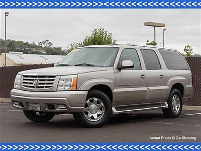 2005 escalade esv: exceptionally clean, offered by mercedes-benz dealership