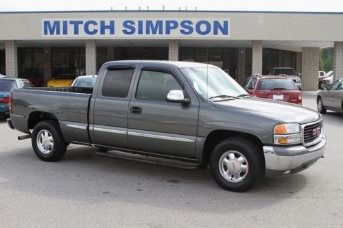 2001 gmc sierra sle extended cab  1-owner low mileage truck  clean and loaded!!